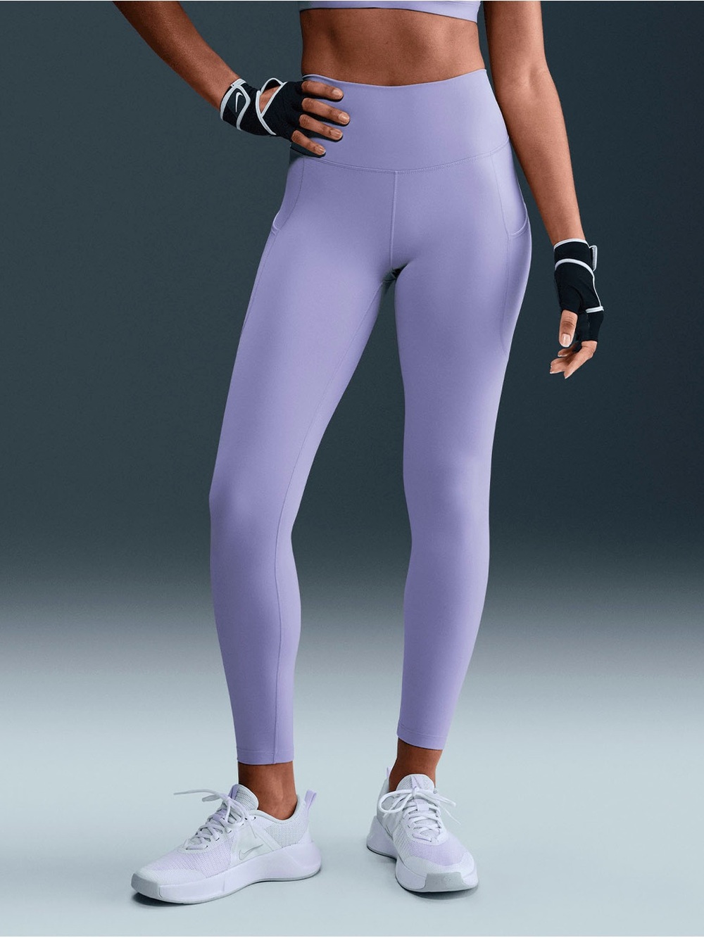 Nike One High Waisted 7/8 Leggings with Pockets
